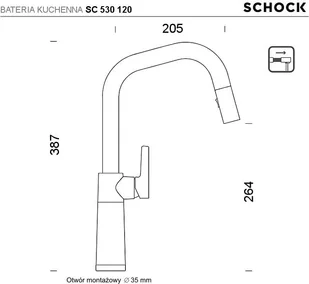 Schock SC 530120 asphalt - Baterie kuchenne - miniaturka - grafika 2