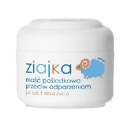 Balsamy do ust - Ziaja Ziajka maść pośladkowa przeciw oparzeniom od 1 dnia życia 50ml 54669-uniw - miniaturka - grafika 1