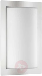 LCD Kinkiet zewnętrzny Luis ze stali szlachetnej - Lampy ogrodowe - miniaturka - grafika 3