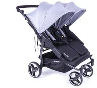 Wózki dziecięce - BABY MONSTERS Easy Twin 3.0S Szary - miniaturka - grafika 1