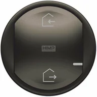 Systemy inteligentnych domów - Legrand Celiane with Netatmo - Plakietka do łącznika bezprzewodowego wyjście/powrót grafitowa 064832 064832 - miniaturka - grafika 1