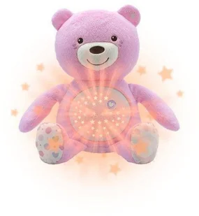Chicco Miś z projektorem różowy 80151 - Projektory dla dzieci - miniaturka - grafika 6