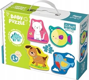 Trefl Baby Classic Zwierzątka na safari GXP-629702 - Układanki dla dzieci - miniaturka - grafika 11