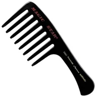 Grzebienie fryzjerskie - Hercules Sagemann Hercules Sagemann, profesjonalny, kauczukowy grzebień do włosów 5660 Starline Magic-Star, 9" - miniaturka - grafika 1