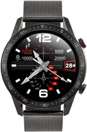 Smartwatch - Watchmark WL13 Mesh Czarny - miniaturka - grafika 1
