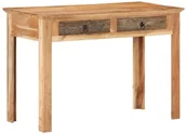 Biurka - VidaXL Biurko, 110 x 50 x 75 cm, lite drewno z odzysku 320385 VidaXL - miniaturka - grafika 1