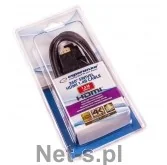 Kable komputerowe i do monitorów - Esperanza Kabel HDMI EB196 HDMI/HDMI 1,5m obrotowy czarny - miniaturka - grafika 1
