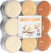 Świece - Bispol Podgrzewacze zapachowe 4H CIASTECZKO WANILIOWE 18szt BISPOL2021 - miniaturka - grafika 1