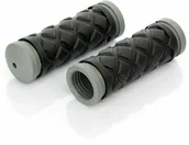 Kierownice rowerowe - Verso Chwyty kierownicy Verso HL-G73B 90 mm czarno-szare para 030185 - miniaturka - grafika 1