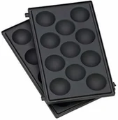Formy do ciast - WMF 0415910011 Lono Snack Master Muffin zestaw płyt, stal szlachetna, Cromargan matowy 0415910011 - miniaturka - grafika 1