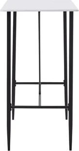 vidaXL 5-częściowy zestaw mebli barowych, tkanina, ciemnoszary 8719883859156 - Stoły z krzesłami - miniaturka - grafika 4