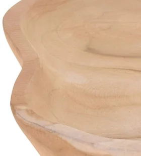 Home Styling Collection Talerz do serwowania DREWNIANY z drewna tekowego taca 35x30 cm 120241 - Deski do krojenia - miniaturka - grafika 2