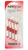 Szczoteczki międzyzębowe - Tandex A/S czyściki międzyzębowe FlexiMAX 0,50 x 3,00 Ruby (czerwony) 4szt. w opak. - miniaturka - grafika 1