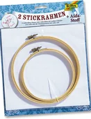 Zabawki kreatywne - Folia Tamborki (2 szt.) w kolorze beżowo-białym - miniaturka - grafika 1