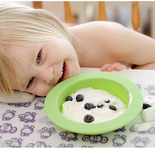 oogaa oogaa Green Bowl & Lid silikonowa miseczka z pokrywką - Miseczki i talerzyki dla dzieci oogaa oogaa Green Bowl & Lid silikonowa miseczka z pokrywką - Miseczki i talerzyki dla dzieci - miniaturka - grafika 6