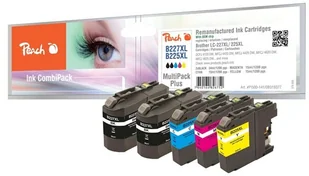 Peach Peach Multi Pack Plus - Kartridż z tuszem Czarny PI500-141 (PI300-640) - Tusze zamienniki - miniaturka - grafika 4