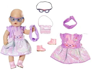 Zapf Creation Baby born - Strój urodzinowy 43cm - - Akcesoria dla lalek - miniaturka - grafika 2