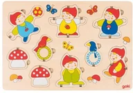 Puzzle - Goki Puzzle przestrzenne krasnale 57470 - miniaturka - grafika 1