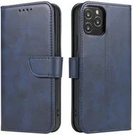 Etui i futerały do telefonów - Hurtel Futerał etui portfel z klapką do iPhone 12 Pro / iPhone 12 niebieski - miniaturka - grafika 1
