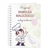 Notesy i bloczki - Murrano Przepiśnik kołonotatnik na przepisy z nadrukiem dla chłopca na Dzień KZ-COOK-009 - miniaturka - grafika 1