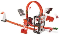 Tory, garaże, parkingi - Mattel HOT WHEELS TB SZALONE KRAKSY  ZESTAW TORÓW DWW96 - miniaturka - grafika 1