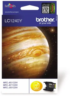 Cartrige oryginalny Brother lc1240 yellow - Tonery oryginalne - miniaturka - grafika 2