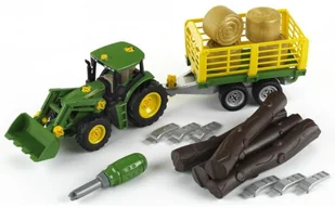 Klein Traktor John Deere do skręcania z dwiema przyczepami 3906 - ponad 2000 punktów odbioru w całej Polsce! Szybka dostawa! Atrakcyjne raty! Dostawa w 2h - Warszawa Poznań 3906 / 4009847039064 - Samochody i pojazdy dla dzieci - miniaturka - grafika 7