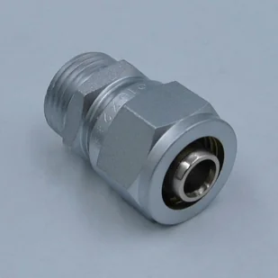 Vario Term Złączka skręcalna GZ 1/2 x PEX 16x2, Kolor: Nikiel szlifowany 118500045/08 - Akcesoria grzewcze - miniaturka - grafika 2