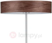 Lampy stojące - PAULMANN Lampa stojąca Liska z drewnianym kloszem - miniaturka - grafika 1