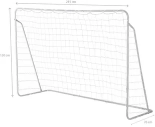Nils NT7788 2w1 BRAMKA Z SIATKĄ I PANELEM DO CELOWANIA 215x150cm - Piłka nożna - miniaturka - grafika 5