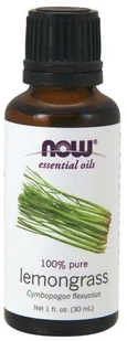 NOW Lemongrass Oil 30ml - Witaminy i minerały dla sportowców - miniaturka - grafika 2
