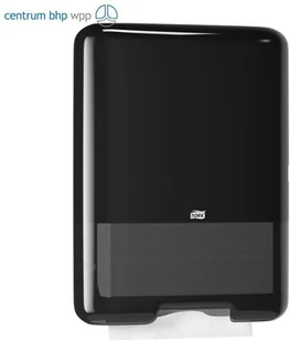 Tork Dozownik do ręczników Z-Z H3 Maxi czarny 553008 - Dozowniki papieru i mydła dla firm - miniaturka - grafika 3