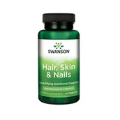 Produkty specjalne dla sportowców - SWANSON Hair, Skin & Nails 60tab - miniaturka - grafika 1
