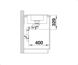 Blanco LEGRA 6S KAWOWY 522212 - Zlewozmywaki - miniaturka - grafika 4