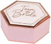 Wieczór panieński i kawalerski - Amscan Pudełeczka dla gości na wieczór panieński Team Bride - 8 szt. 9909900 - miniaturka - grafika 1