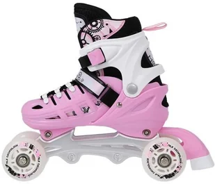 Nils EXTREME NH10905 4w1 ROŻOWE ROZM. M(35-38) ŁYŻWOROLKI Z WYM. PŁOZĄ HOKEJOWĄ EXTREME 16-25-030 - Rolki - miniaturka - grafika 28