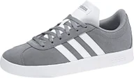 Buty sportowe damskie - Adidas Vlneo Court 2.0 B75692 szary - miniaturka - grafika 1