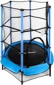 Zabawki i gry sportowe - HyperMotion Trampolina domowa 140cm z siatką ochronną - dla dzieci 3-6 lat TRAMPOLINA MINI 55 - miniaturka - grafika 1