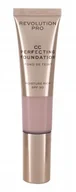 Podkłady do twarzy - Makeup Revolution London London Revolution PRO CC Perfecting SPF30 podkład 26 ml F0.5 - miniaturka - grafika 1