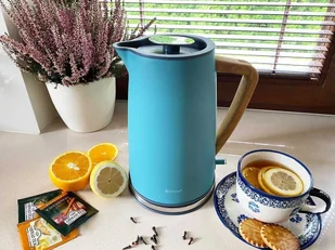 Kassel Czajnik elektryczny 1,7l morski 93229 93229 Kinghoff - Czajniki na gaz - miniaturka - grafika 2