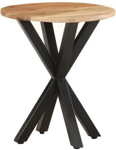 VidaXL Lumarko Stolik boczny, 48x48x56 cm, lite drewno akacjowe 320657 VidaXL - Ławy i stoliki kawowe - miniaturka - grafika 10