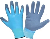 Rękawice robocze - LAHTI PRO Rękawice lateks niebieskie l211907p, karta, "7", ce, lahti - miniaturka - grafika 1
