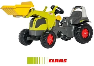 Rolly Toys Claas Elios RollyKid z ładowaczem 025077 - Jeździki dla dzieci - miniaturka - grafika 3