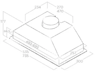 Elica ERA GR/A/52 - Okapy kuchenne - miniaturka - grafika 2