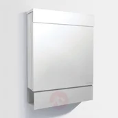 Skrzynki na listy - Letterman Absolut/ Radius M skrzynka na listy, na gazety, biała - miniaturka - grafika 1