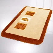 Dywaniki łazienkowe - Kleine Wolke 4581226225 Beach dywanik łazienkowy poliakryl Sand, Sand, 70 x 120 cm 4581226225 - miniaturka - grafika 1