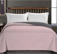 Narzuty - DecoKing Narzuta Axel - Różowo-Szary 170x210 cm - miniaturka - grafika 1