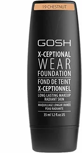 Gosh X-Ceptional Wear Fond De Teint Podkład kryjący Chestnut - Podkłady do twarzy - miniaturka - grafika 2