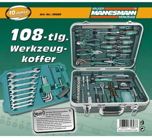 Bruder Mannesmann Brüder Mannesmann 108-częściowy zestaw narzędzi, 29089 - Pozostałe narzędzia ogrodowe - miniaturka - grafika 6