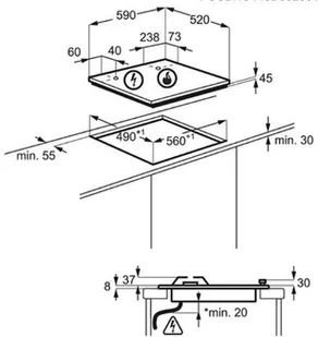 Płyta gazowa do zabudowy Electrolux KGG6436S - Płyty gazowe do zabudowy - miniaturka - grafika 10